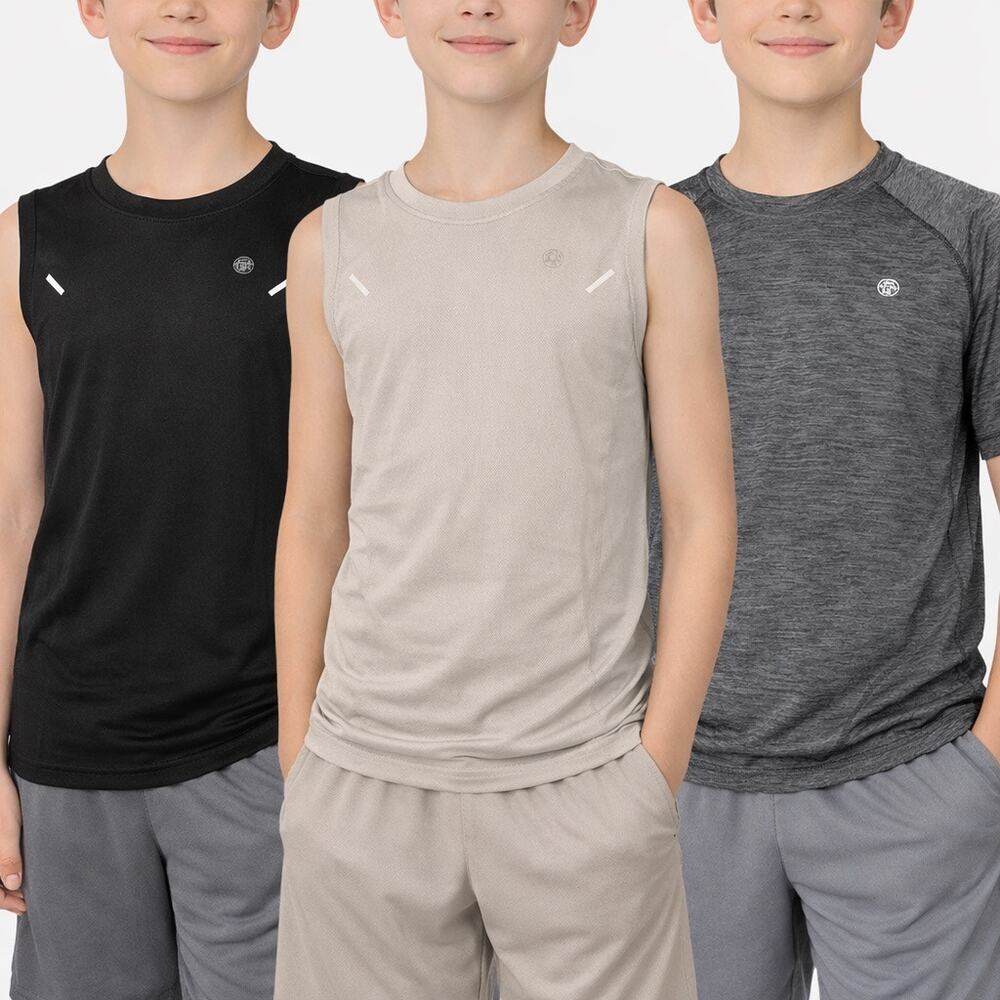 Balance Collection Boys Performance Shirts Bundle Size 10/12 NWT